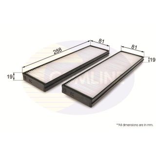 Filtras, salono oras COMLINE EKF308