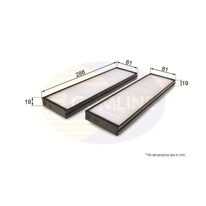 Filtras, salono oras COMLINE EKF308