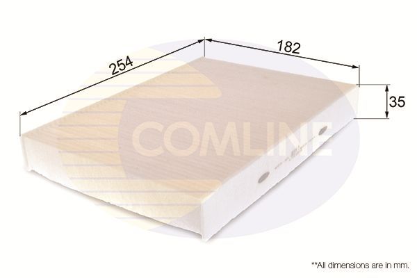 Filtras, salono oras COMLINE EKF317