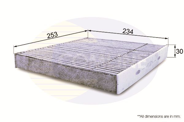 Filtras, salono oras COMLINE EKF328A