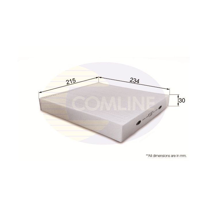 Filtras, salono oras COMLINE EKF330