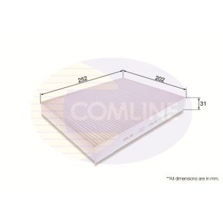 Filtras, salono oras COMLINE EKF335
