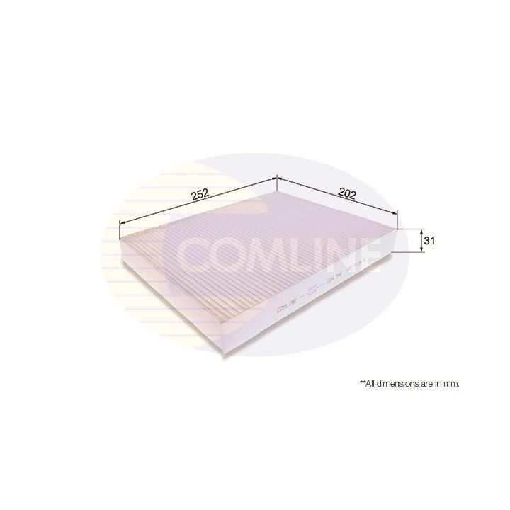Filtras, salono oras COMLINE EKF335