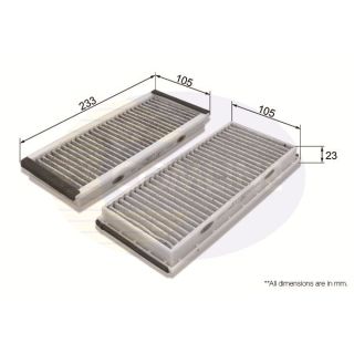 Filtras, salono oras COMLINE EKF338A-2