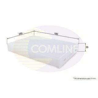 Filtras, salono oras COMLINE EKF371