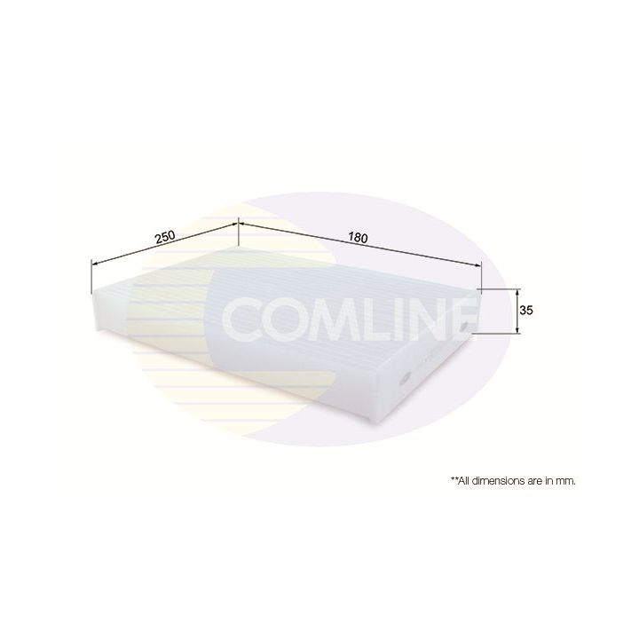 Filtras, salono oras COMLINE EKF371