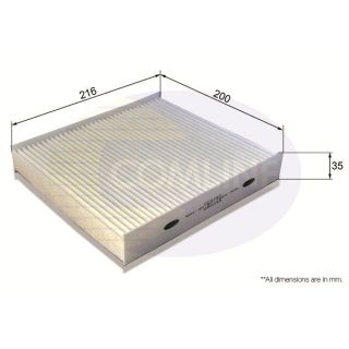 Filtras, salono oras COMLINE EKF380