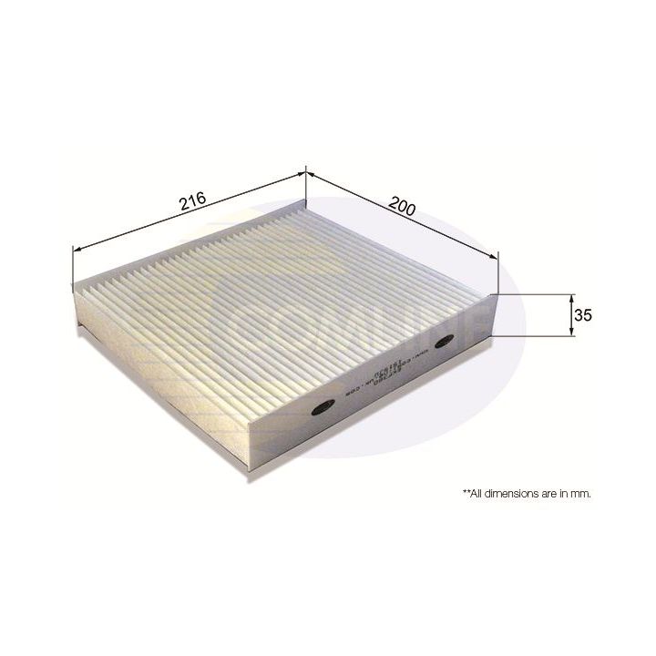 Filtras, salono oras COMLINE EKF380