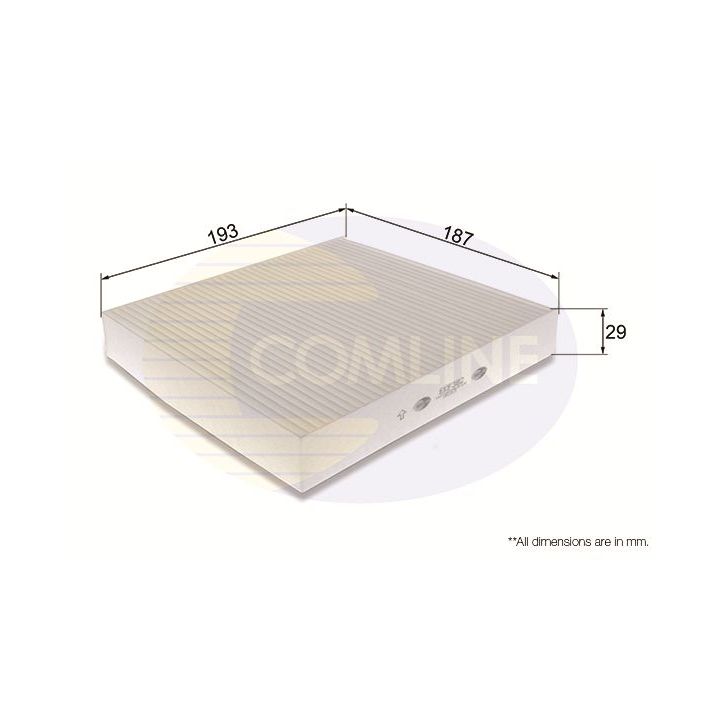 Filtras, salono oras COMLINE EKF382
