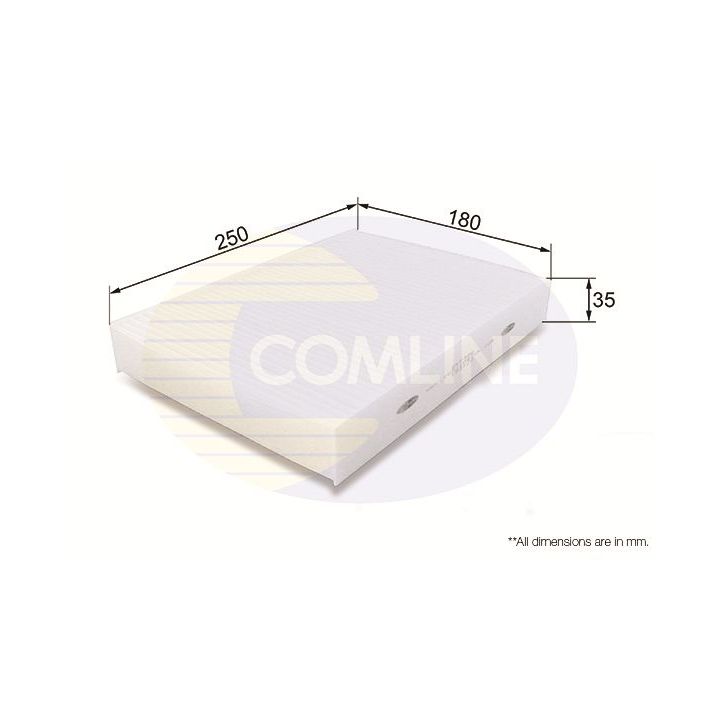Filtras, salono oras COMLINE EKF386