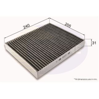 Filtras, salono oras COMLINE EKF417A