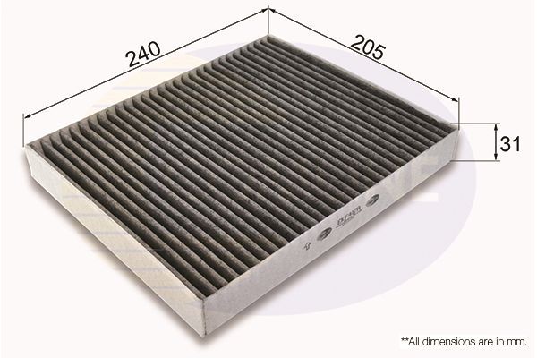 Filtras, salono oras COMLINE EKF417A