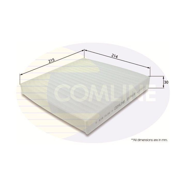Filtras, salono oras COMLINE EKF418