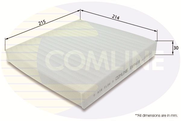 Filtras, salono oras COMLINE EKF418
