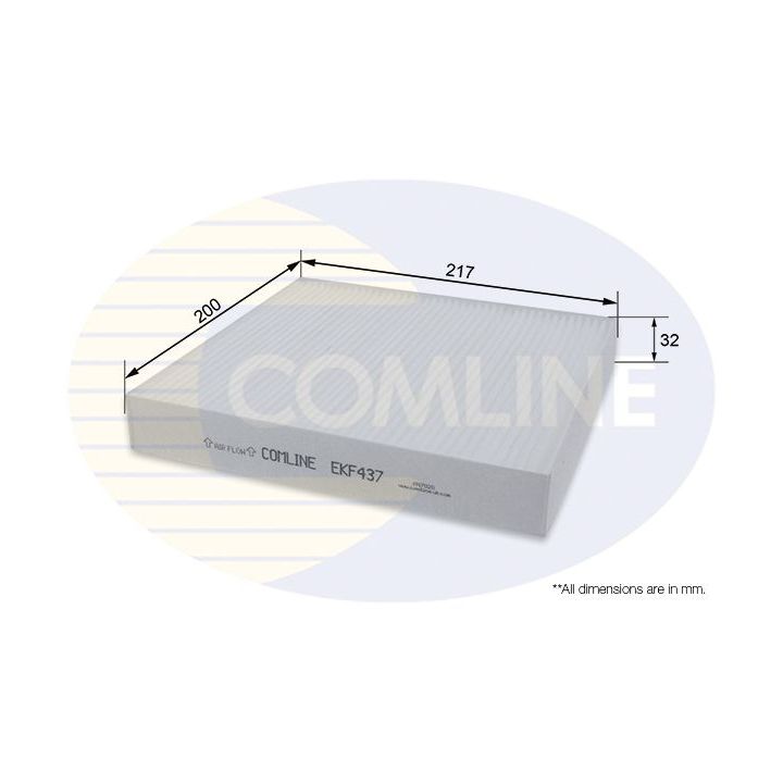 Filtras, salono oras COMLINE EKF437