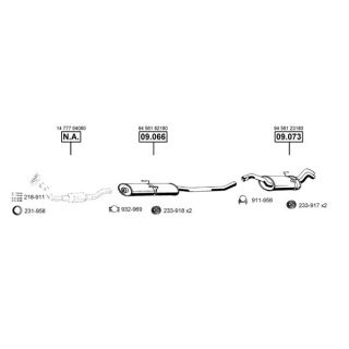 Išmetimo sistema ASMET FI162855