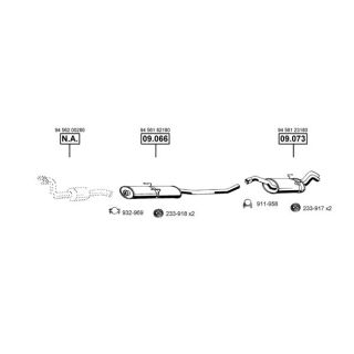 Išmetimo sistema ASMET FI162860