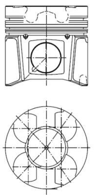 Stūmoklis KOLBENSCHMIDT 40079620
