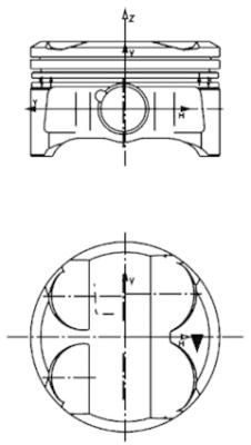Stūmoklis KOLBENSCHMIDT 40086610
