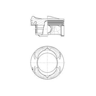Stūmoklis KOLBENSCHMIDT 40104600