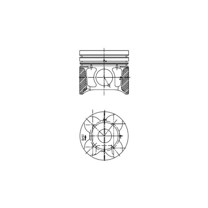 Stūmoklis KOLBENSCHMIDT 40179600