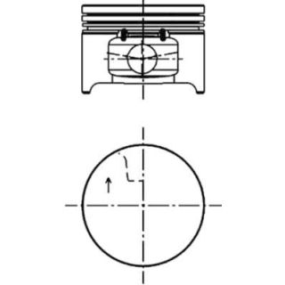 Stūmoklis KOLBENSCHMIDT 40277600