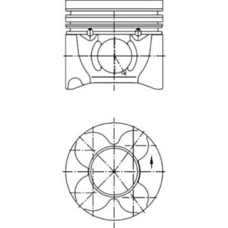 Stūmoklis KOLBENSCHMIDT 40406620