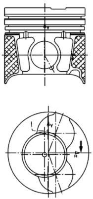 Stūmoklis KOLBENSCHMIDT 40469610