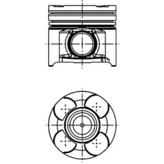 Stūmoklis KOLBENSCHMIDT 40660620