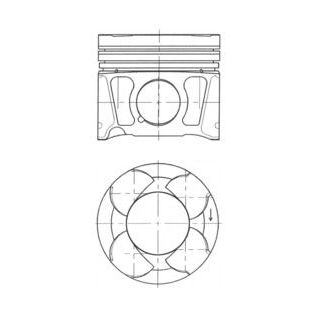 Stūmoklis KOLBENSCHMIDT 41070600
