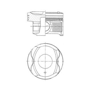 Stūmoklis KOLBENSCHMIDT 41250610