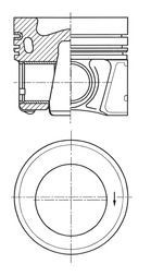 Stūmoklis KOLBENSCHMIDT 41270600