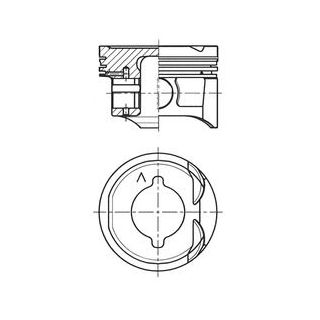 Stūmoklis KOLBENSCHMIDT 41284610