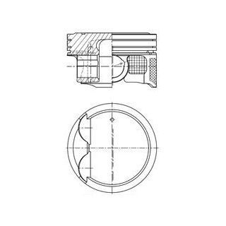 Stūmoklis KOLBENSCHMIDT 41514600