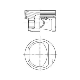Stūmoklis KOLBENSCHMIDT 41754600