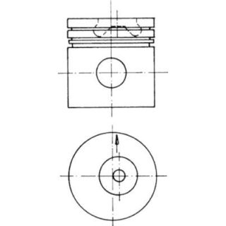 Stūmoklis KOLBENSCHMIDT 90624600