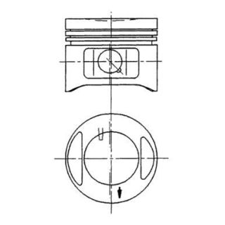 Stūmoklis KOLBENSCHMIDT 94910700
