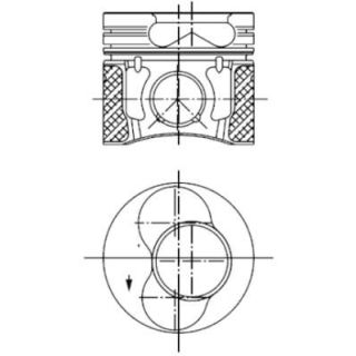 Stūmoklis KOLBENSCHMIDT 99850620