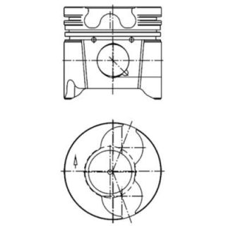 Stūmoklis KOLBENSCHMIDT 99879620