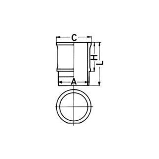 Cilindro įvorė KOLBENSCHMIDT 88589110