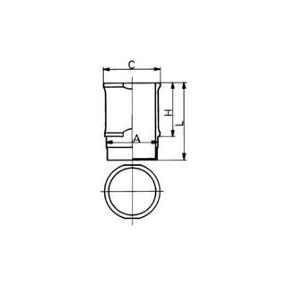 Cilindro įvorė KOLBENSCHMIDT 89060110