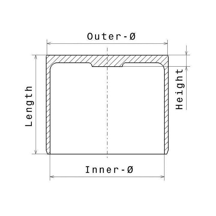 Svirtis/kumštelis KOLBENSCHMIDT 50007549