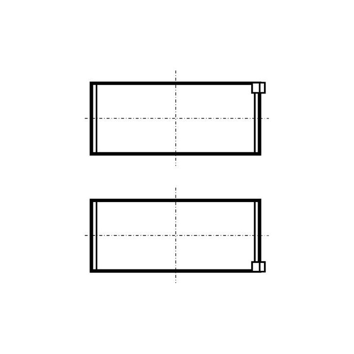 švaistiklio guolių rinkinys KOLBENSCHMIDT 37174600