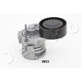 įtempiklio svirtis, V formos rumbuotas diržas JAPKO 128W03