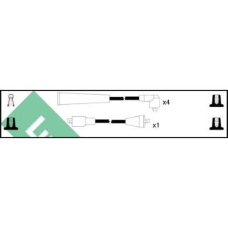 Uždegimo laido komplektas LUCAS LUC7307