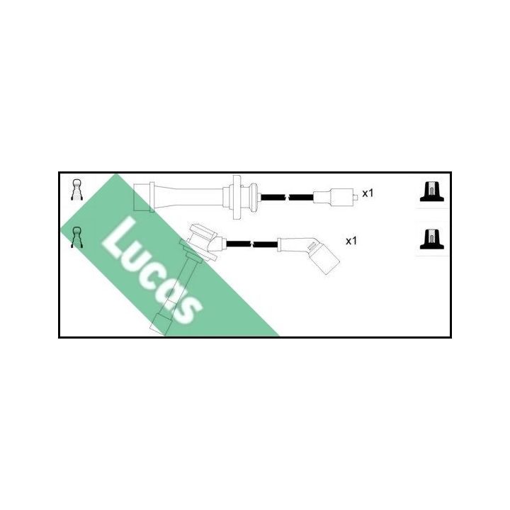 Uždegimo laido komplektas LUCAS LUC7353