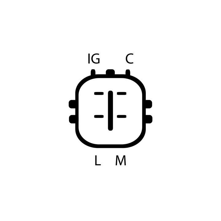 Kintamosios srovės generatorius DRI 2151681002