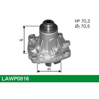 Vandens siurblys, variklio aušinimas LUCAS LAWP0816