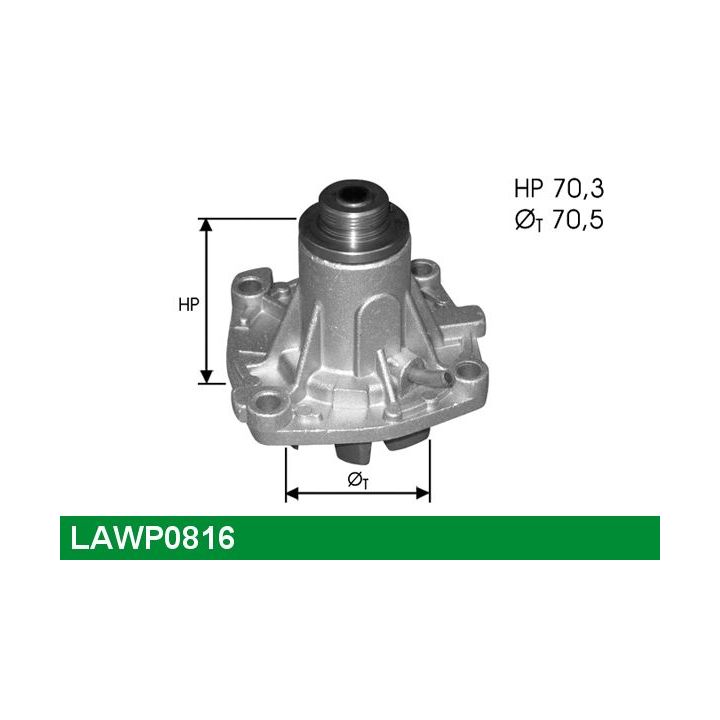 Vandens siurblys, variklio aušinimas LUCAS LAWP0816