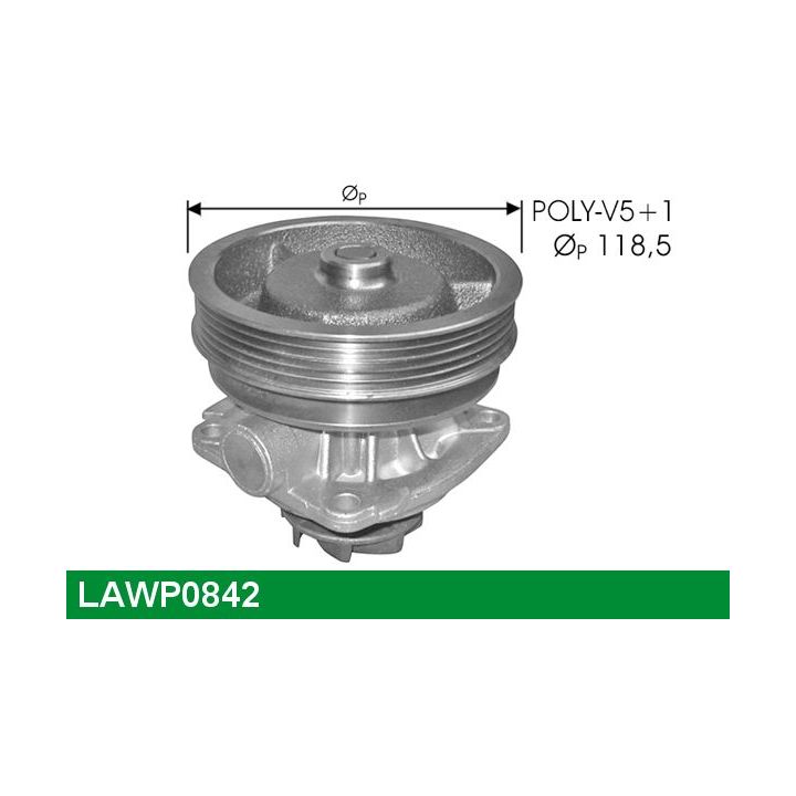 Vandens siurblys, variklio aušinimas LUCAS LAWP0842